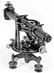 Kruspér által tökéletesített 'lejtmérő' műszer